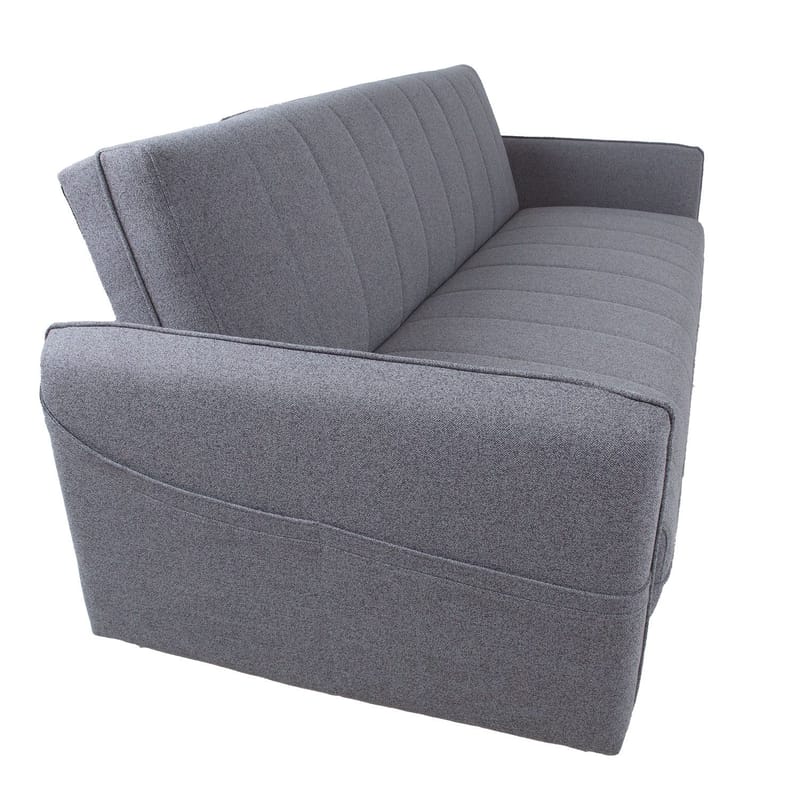 Bäddsoffa Visby 200x88x93 cm - grå - Möbler - Soffa - Bäddsoffa
