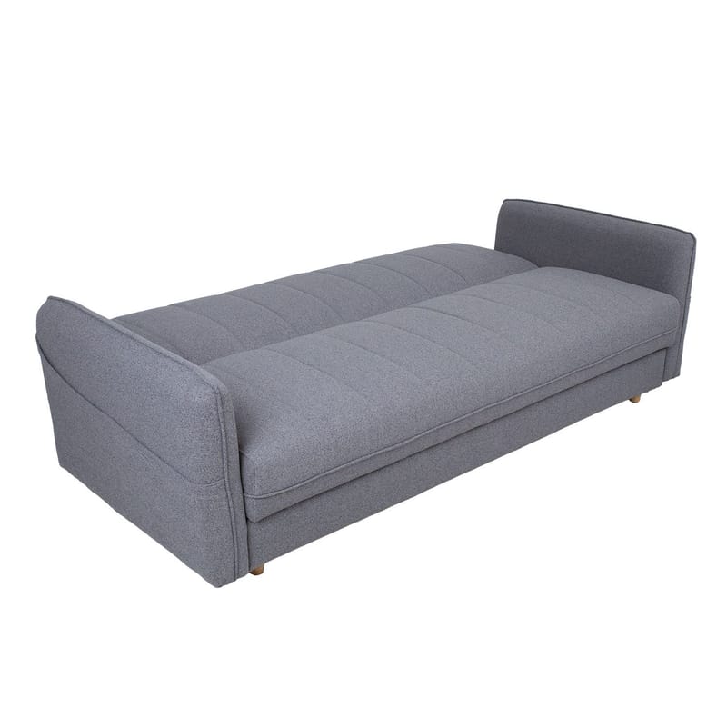 Bäddsoffa Visby 200x88x93 cm - grå - Möbler - Soffa - Bäddsoffa