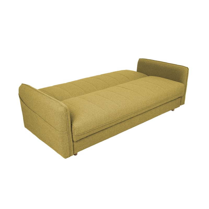 Bäddsoffa Visby 200x88x93 cm - gul - Möbler - Soffa - Bäddsoffa