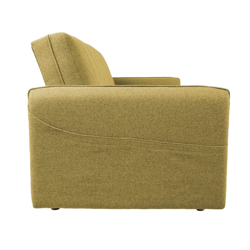 Bäddsoffa Visby 200x88x93 cm - gul - Möbler - Soffa - Bäddsoffa