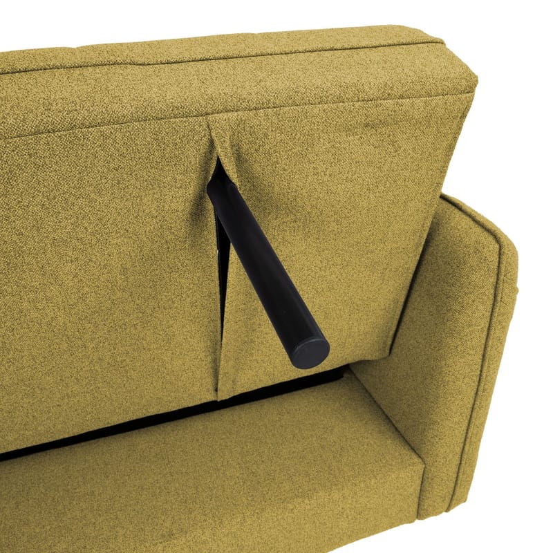 Bäddsoffa Visby 200x88x93 cm - gul - Möbler - Soffa - Bäddsoffa