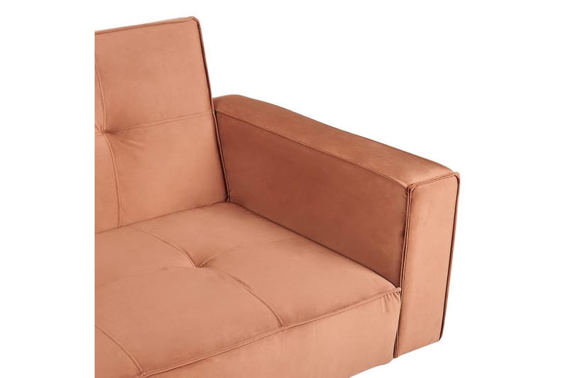 Bäddsoffa Visnes Brun, Guld - Brun, Guld - Möbler - Soffa - Soffgrupp