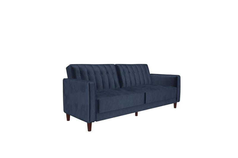 Bäddsoffa Plyschknappad - Möbler - Soffa - Bäddsoffa