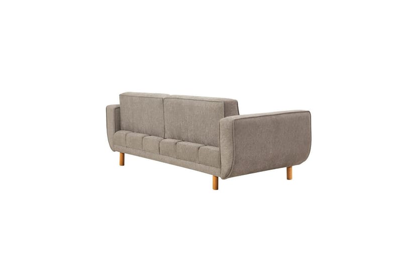 Bäddsoffgrupp Sudarus Ek / grå - Ek / grå - Möbler - Soffa - Bäddsoffa