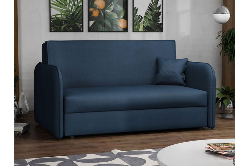 Bensbyn Bäddsoffa - Blå - Möbler - Soffa - Bäddsoffa - Bäddsoffa 2 sits