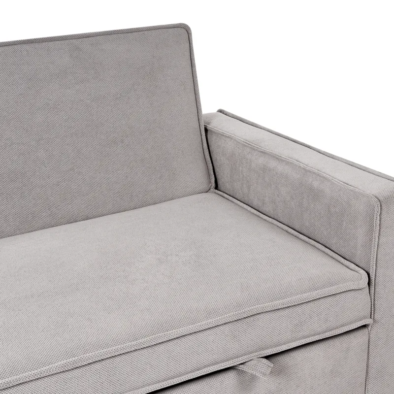 2-sits soffa Uttela - Grå - Möbler - Soffa - Bäddsoffa