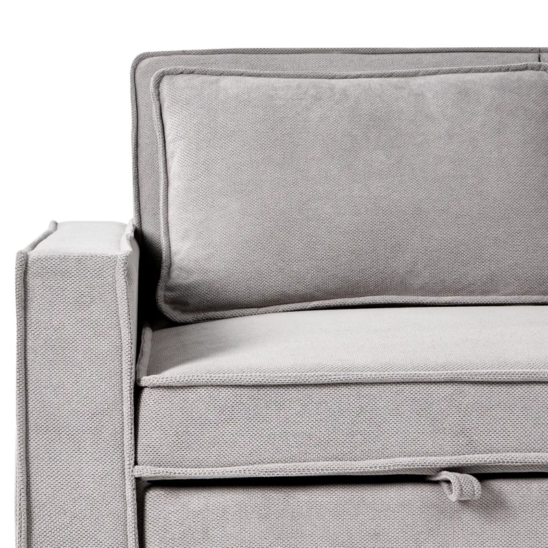 2-sits soffa Uttela - Grå - Möbler - Soffa - Bäddsoffa
