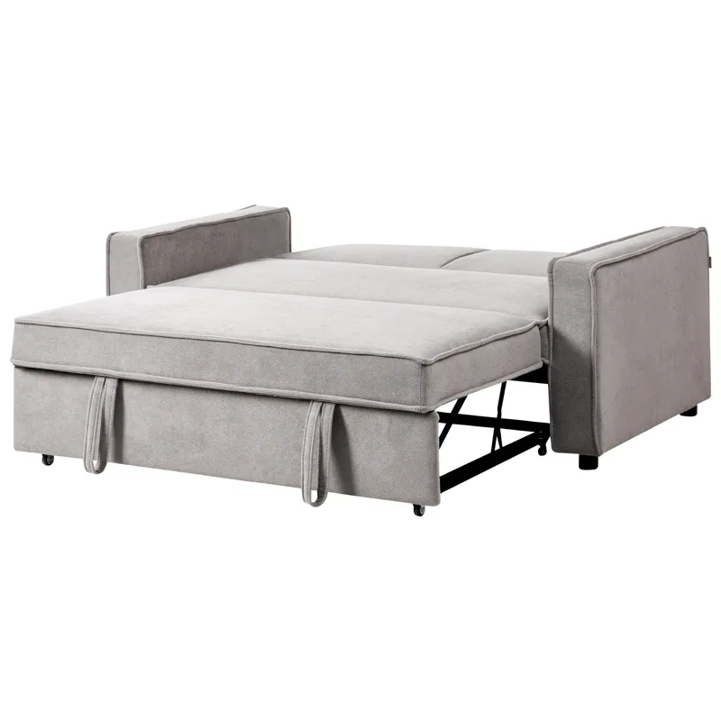2-sits soffa Uttela - Grå - Möbler - Soffa - Bäddsoffa