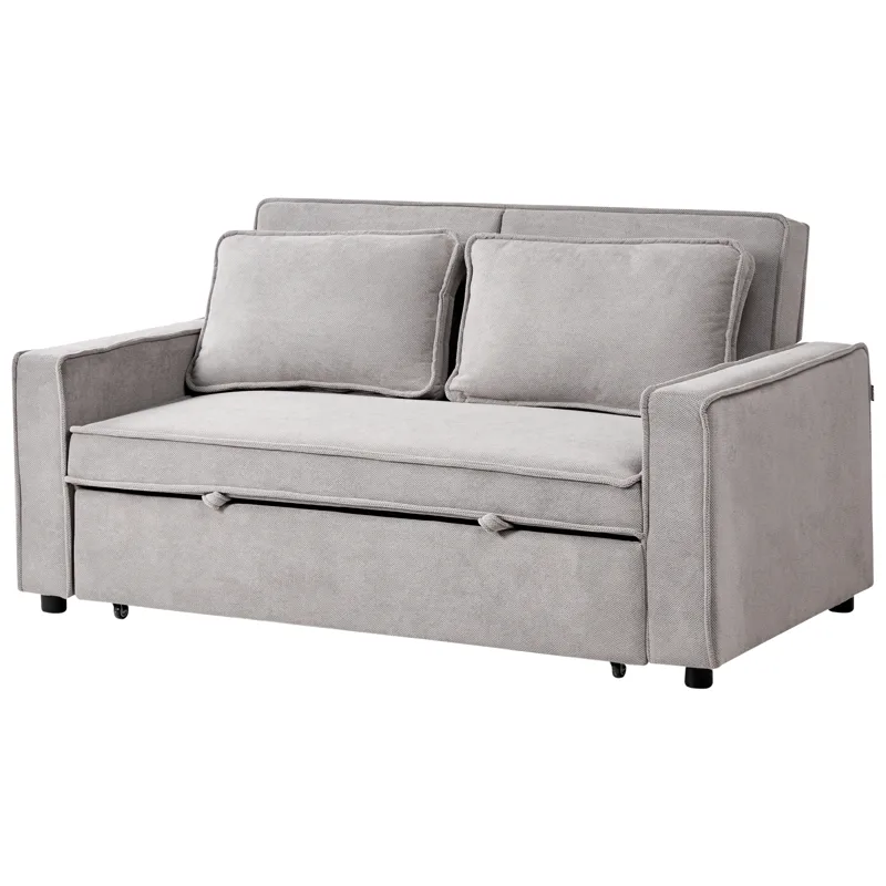 2-sits soffa Uttela - Grå - Möbler - Soffa - Bäddsoffa
