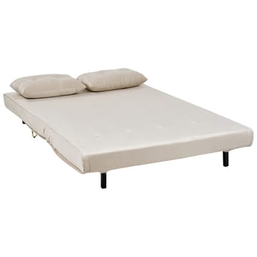 2-sits soffa Vestfold - Beige, guld - Möbler - Soffa - Bäddsoffa