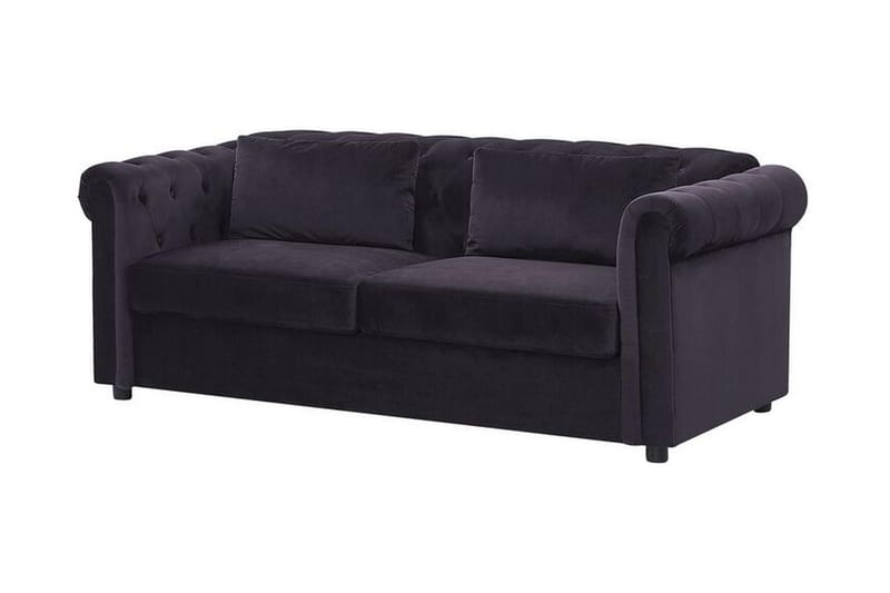 Amiens Bäddsoffa - Svart - Möbler - Soffa - Bäddsoffa - Bäddsoffa 3 sits