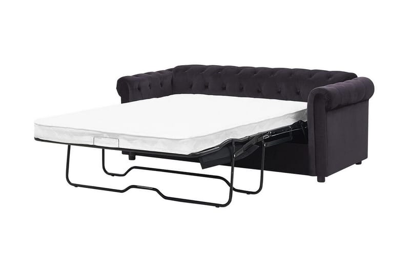 Amiens Bäddsoffa - Svart - Möbler - Soffa - Bäddsoffa - Bäddsoffa 3 sits