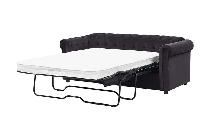 Amiens Bäddsoffa - Svart - Möbler - Soffa - Bäddsoffa - Bäddsoffa 3 sits