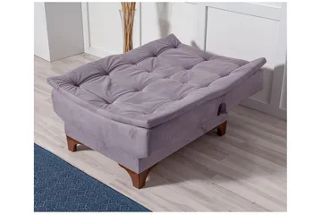Elsis Bäddsoffa 3-sits - Grå - Möbler - Soffa - Bäddsoffa - Bäddsoffa 3 sits