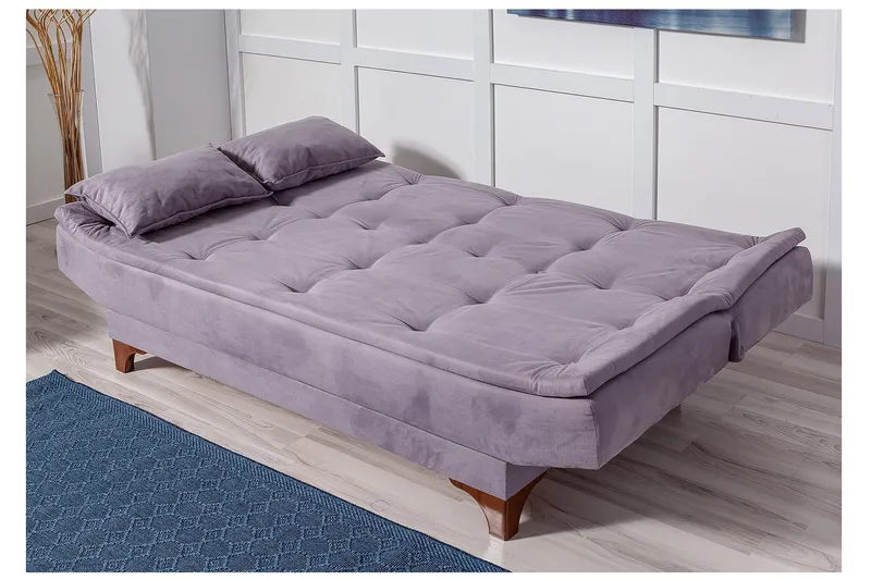 Elsis Bäddsoffa 3-sits - Grå - Möbler - Soffa - Bäddsoffa - Bäddsoffa 3 sits