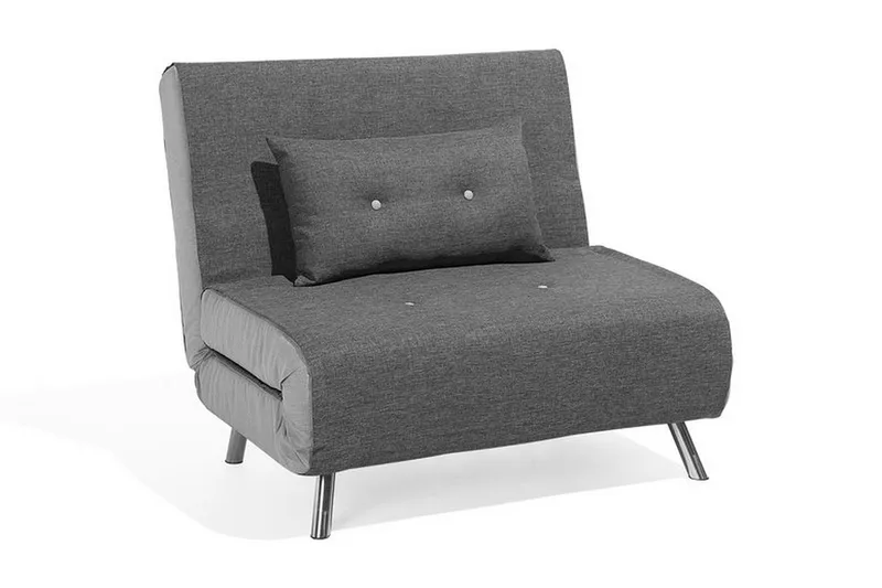 Farris Bäddsoffa 100 cm - Grå - Möbler - Soffa - Bäddsoffa - Bäddsoffa 3 sits