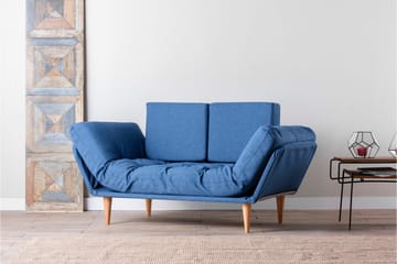 Mezonzo 3-sits Bäddsoffa - Blå - Möbler - Soffa - Bäddsoffa - Bäddsoffa 3 sits