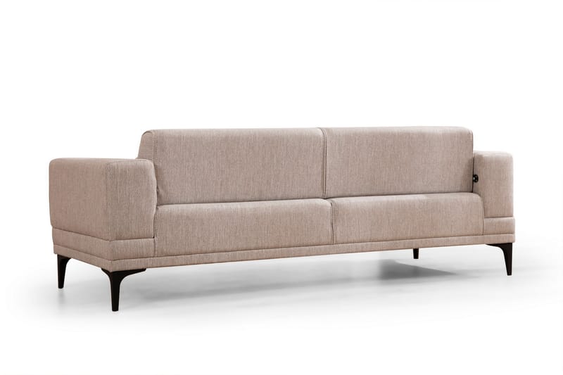 Naoko 3-sits Bäddsoffa - Ljusbrun - Möbler - Soffa - Bäddsoffa - Bäddsoffa 3 sits