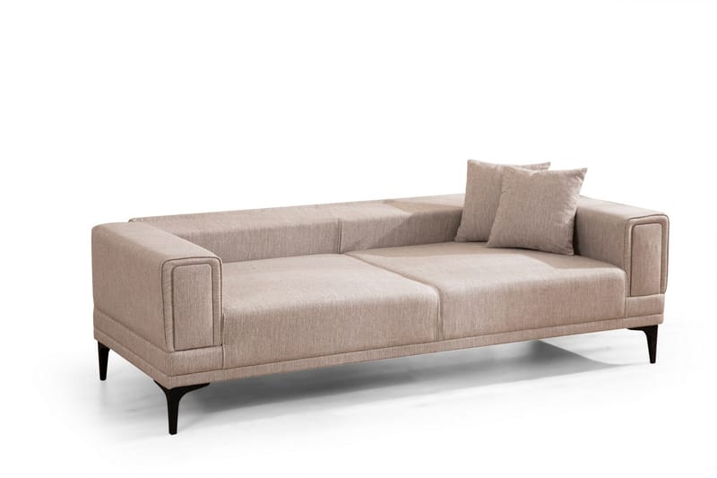 Naoko 3-sits Bäddsoffa - Ljusbrun - Möbler - Soffa - Bäddsoffa - Bäddsoffa 3 sits