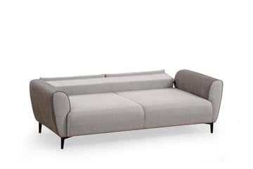 Rebelo 3-sits Bäddsoffa - Grå - Möbler - Soffa - Bäddsoffa - Bäddsoffa 3 sits