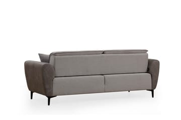 Rebelo 3-sits Bäddsoffa - Grå - Möbler - Soffa - Bäddsoffa - Bäddsoffa 3 sits