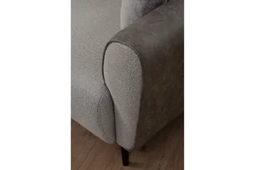 Rebelo 3-sits Bäddsoffa - Grå - Möbler - Soffa - Bäddsoffa - Bäddsoffa 3 sits