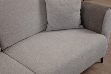 Rebelo 3-sits Bäddsoffa - Grå - Möbler - Soffa - Bäddsoffa - Bäddsoffa 3 sits
