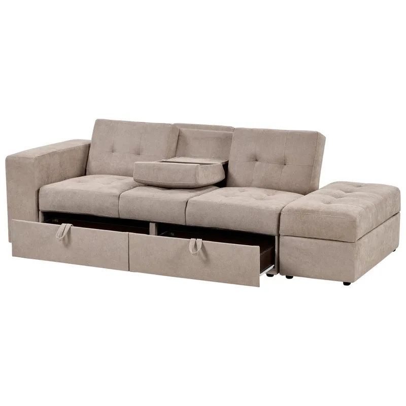 3-sits Soffa Falster - Brun - Möbler - Soffa - Bäddsoffa