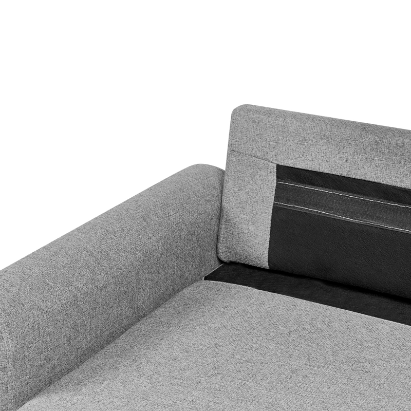 3-sits soffa Nassjo Högervänd - Grå - Möbler - Soffa - Bäddsoffa