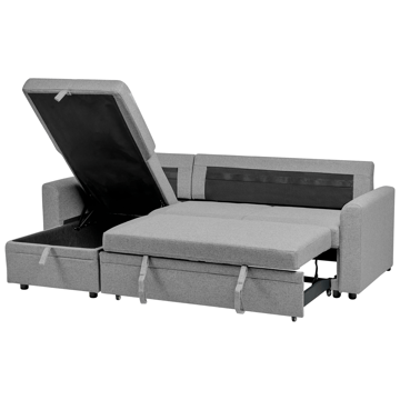 3-sits soffa Nassjo Högervänd - Grå - Möbler - Soffa - Bäddsoffa