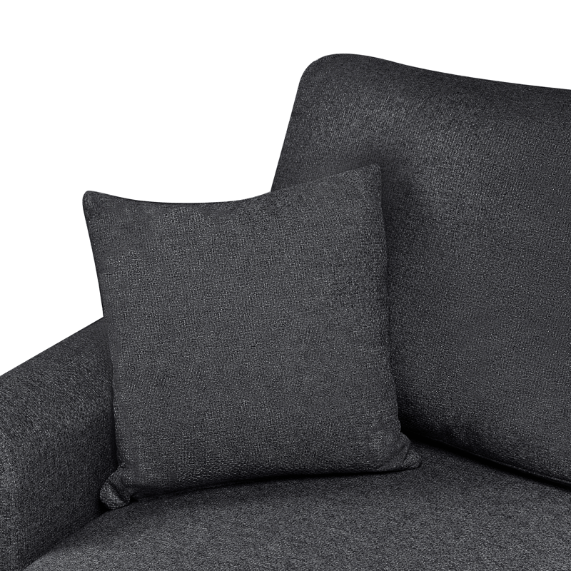 3-sits soffa Nassjo Högervänd - Svart - Möbler - Soffa - Bäddsoffa