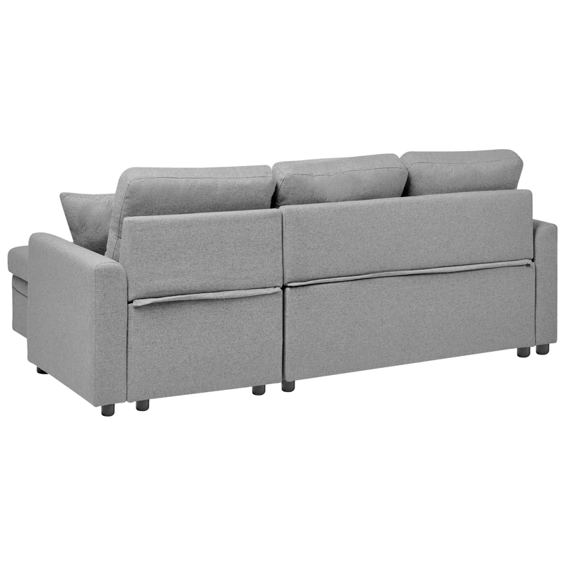3-sits soffa Nassjo Vänstervänd - Grå - Möbler - Soffa - Bäddsoffa