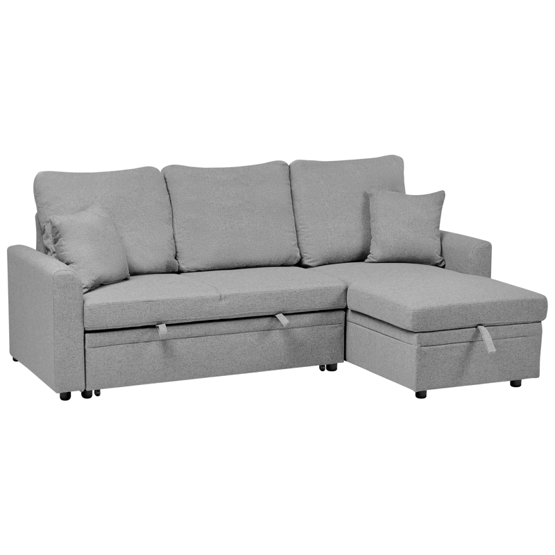 3-sits soffa Nassjo Vänstervänd - Grå - Möbler - Soffa - Bäddsoffa
