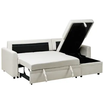 3-sits soffa Nassjo Vänstervänd - Ljusbeige - Möbler - Soffa - Bäddsoffa