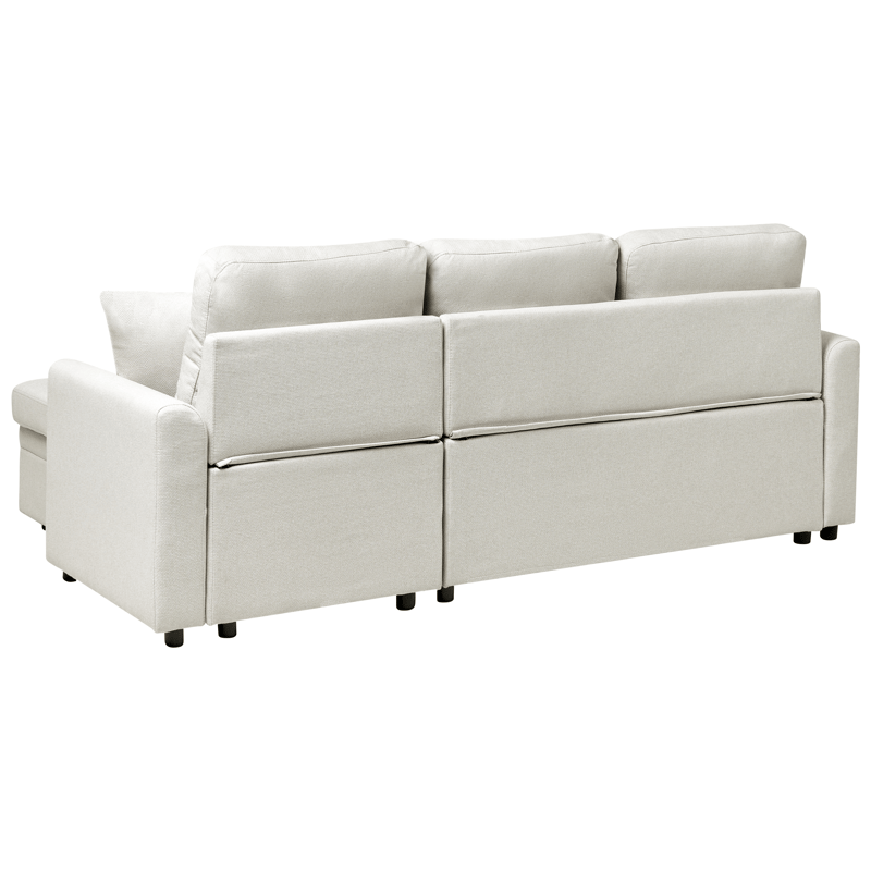 3-sits soffa Nassjo Vänstervänd - Ljusbeige - Möbler - Soffa - Bäddsoffa