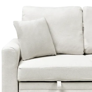 3-sits soffa Nassjo Vänstervänd - Ljusbeige - Möbler - Soffa - B äddsoffa
