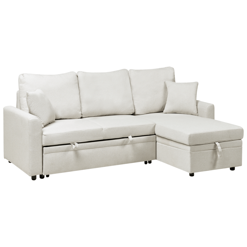 3-sits soffa Nassjo Vänstervänd - Ljusbeige - Möbler - Soffa - Bäddsoffa