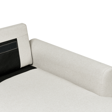 3-sits soffa Nassjo Vänstervänd - Ljusbeige - Möbler - Soffa - Bäddsoffa