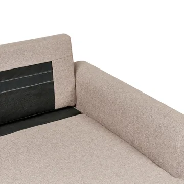 3-sits soffa Nassjo Vänstervänd - Ljusbrun - Möbler - Soffa - Bäddsoffa