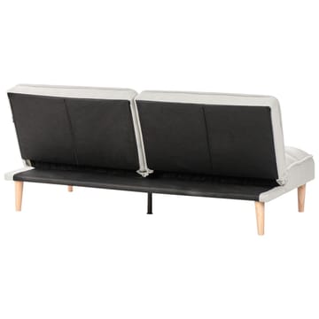 3-sits soffa Siljan - Vit, ljust trä - Möbler - Soffa - Bäddsoffa