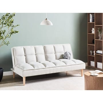 3-sits soffa Siljan - Vit, ljust trä - Möbler - Soffa - Bäddsoffa