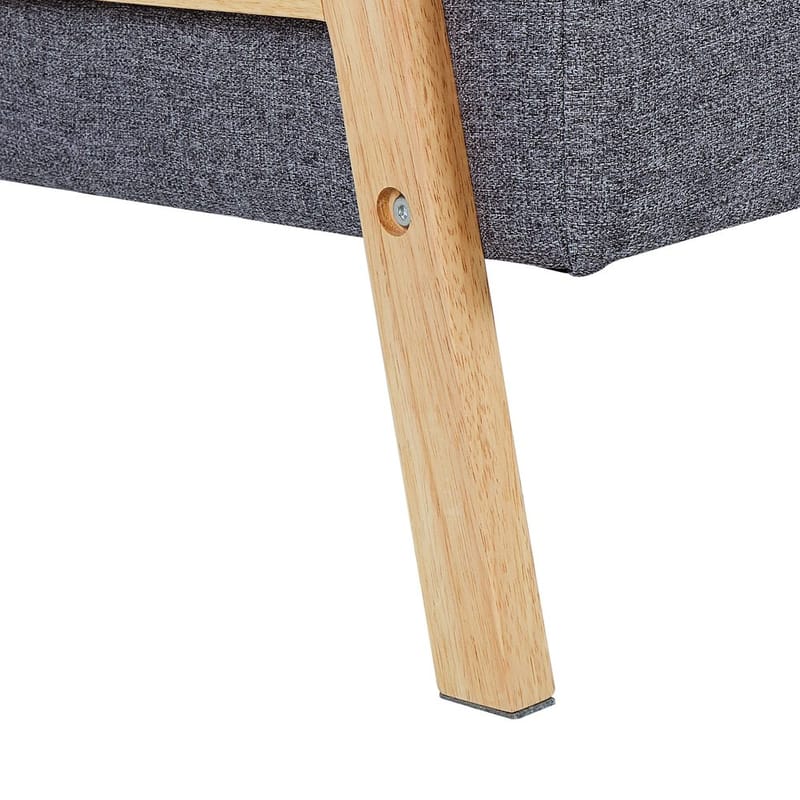 3-sits soffa Tjorn - Grå, ljust trä - Möbler - Soffa - Soffgrupp