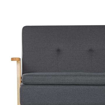 3-sits soffa Tjorn - Mörkgrå, ljust trä - Möbler - Soffa - Bäddsoffa