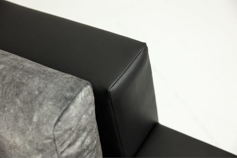 3-sits Vänster L-formad Bäddsoffa med Divan och Förvaring i Sammet - Beige - Möbler - Soffa - Bäddsoffa