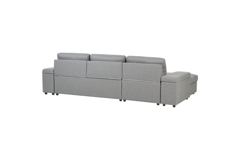 3-sitssoffa Hrisey Grå, svart - Grå, svart - Möbler - Soffa - Bäddsoffa