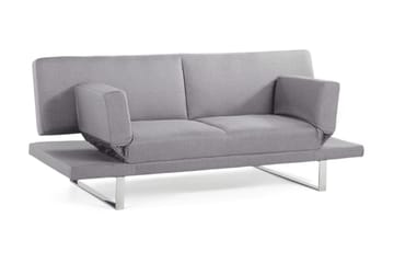 Ramsholt Bäddbar Fällbar Bäddsoffa 105x192 cm i Tyg - Grå - Möbler - Soffa - Bäddsoffa - Bäddsoffa 4 sits