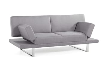 Ramsholt Bäddbar Fällbar Bäddsoffa 105x192 cm i Tyg - Grå - Möbler - Soffa - Bäddsoffa - Bäddsoffa 4 sits