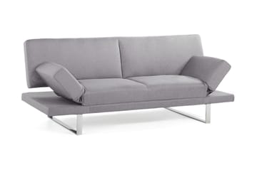 Ramsholt Bäddbar Fällbar Bäddsoffa 105x192 cm i Tyg - Grå - Möbler - Soffa - Bäddsoffa - Bäddsoffa 4 sits