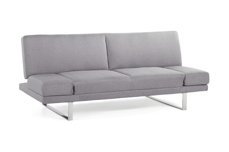 Ramsholt Bäddbar Fällbar Bäddsoffa 105x192 cm i Tyg - Grå - Möbler - Soffa - Bäddsoffa - Bäddsoffa 4 sits