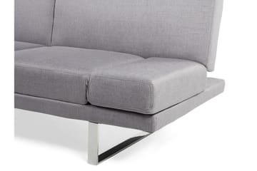 Ramsholt Bäddbar Fällbar Bäddsoffa 105x192 cm i Tyg - Grå - Möbler - Soffa - Bäddsoffa - Bäddsoffa 4 sits